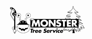 MONSTER TREE SERVICE logo