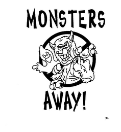 MONSTERS AWAY! logo