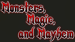 MONSTERS, MAGIC, AND MAYHEM logo