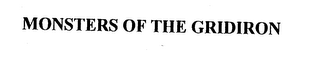 MONSTERS OF THE GRIDIRON logo