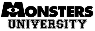 MONSTERS UNIVERSITY logo