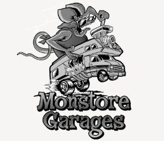 MONSTORE GARAGES logo