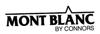 MONT BLANC BY CONNORS logo