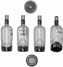 MONT BLANC VODKA DISTILLED AND BOTTLED IN COUNTRY GRANDE ÉPOQUE logo