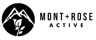 MONT + ROSE ACTIVE logo