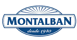 MONTALBAN DESDE 1940 logo