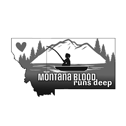 MONTANA BLOOD RUNS DEEP logo