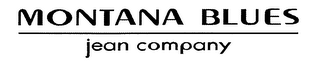 MONTANA BLUES JEAN COMPANY logo