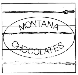 MONTANA CHOCOLATES logo