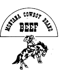MONTANA COWBOY BRAND BEEF logo