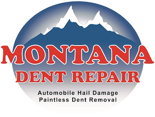 MONTANA DENT REPAIR AUTOMOBILE HAIL DAMAGE PAINTLESS DENT REMOVAL logo