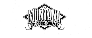 MONTANA DRY GOODS COMPANY logo