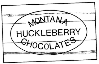 MONTANA HUCKLEBERRY CHOCOLATES logo