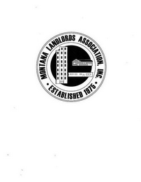 MONTANA LANDLORDS ASSOCIATION, INC. ESTABLISHED 1975 logo