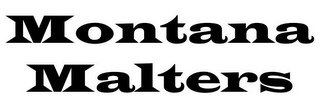 MONTANA MALTERS logo