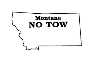MONTANA NO TOW logo