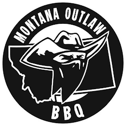 MONTANA OUTLAW BBQ logo
