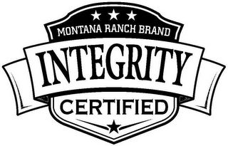 MONTANA RANCH BRAND INTEGRITY CERTIFIED logo