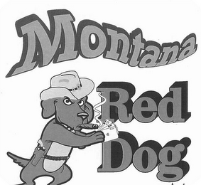 MONTANA RED DOG logo