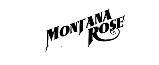 MONTANA ROSE logo