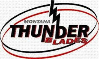 MONTANA THUNDER BLADES logo