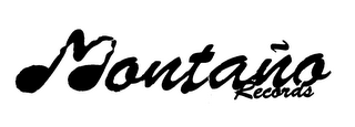 MONTANO RECORDS logo