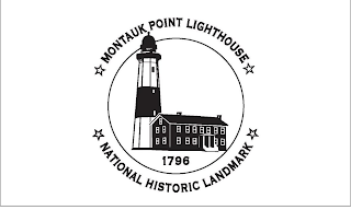 MONTAUK POINT LIGHTHOUSE 1796 NATIONAL HISTORIC LANDMARK logo