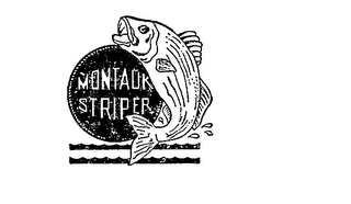 MONTAUK STRIPER logo