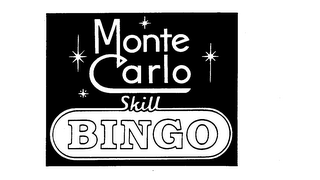 MONTE CARLO SKILL BINGO logo