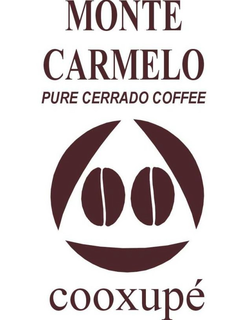 MONTE CARMELO PURE CERRADO COFFEE COOXUPÉ logo
