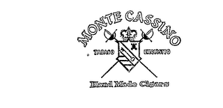 MONTE CASSINO TABACO EXQUISITO HAND MADE CIGARS logo