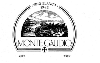 MONTE GAUDIO VINO BLANCO 1982 logo