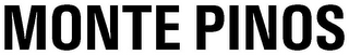 MONTE PINOS logo