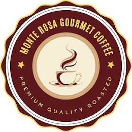 MONTE ROSA GOURMET COFFEE PREMIUM QUALITY ROASTED logo