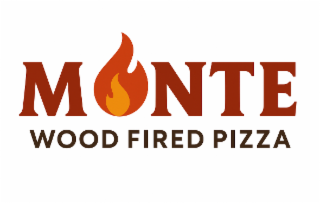 MONTE WOOD FIRED PIZZA logo