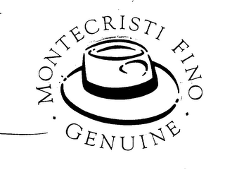 MONTECRISTI FINO GENUINE logo