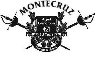 MONTECRUZ AGED CAMEROON MC 10 YEARS HECHO A MANO logo