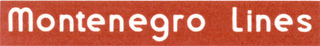 MONTENEGRO LINES logo