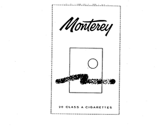 MONTEREY 20 CLASS A CIGARETTES logo