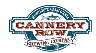MONTEREY, CALIFORNIA CANNERY ROW BREWING COMPANY logo