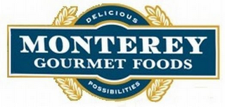 MONTEREY GOURMET FOODS DELICIOUS POSSIBILITIES logo