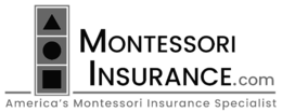 MONTESSORI INSURANCE.COM AMERICA'S MONTESSORI INSURANCE SPECIALIST logo