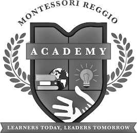 MONTESSORI REGGIO ACADEMY LEARNERS TODAY, LEADERS TOMORROW logo