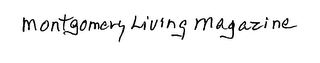 MONTGOMERY LIVING MAGAZINE logo