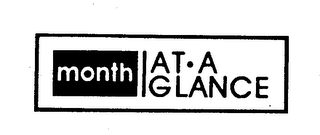 MONTH AT A GLANCE logo