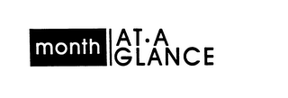 MONTH AT A GLANCE logo