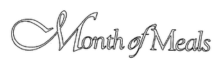 MONTH OF MEALS logo