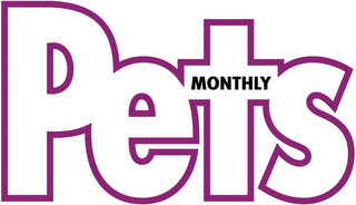 MONTHLY PETS logo