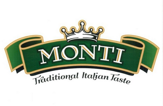 MONTI TRADITIONAL ITALIAN TASTE logo