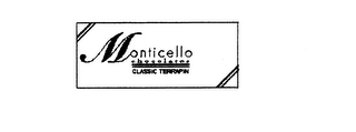 MONTICELLO CHOCOLATES CLASSIC TERRAPIN logo